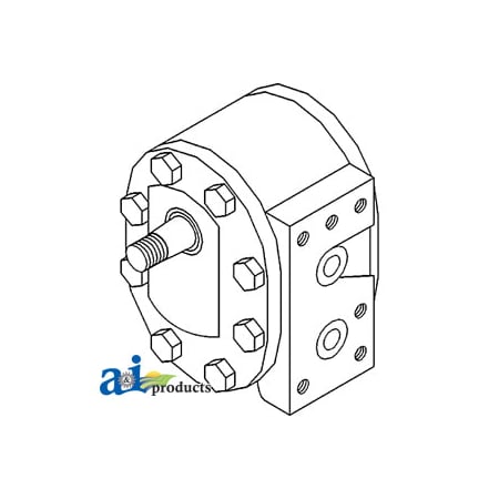 A & I Products Pump, Hydraulic (9 GPM MCV) 3" x4" x6" A-527397R93